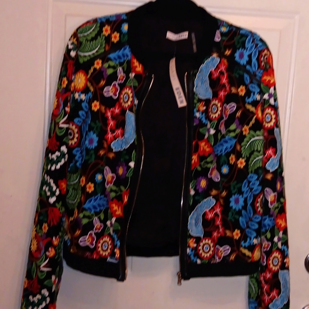 GABY & EDEN BEAUTIFULLY  EMBROIDERD JACKET XL
